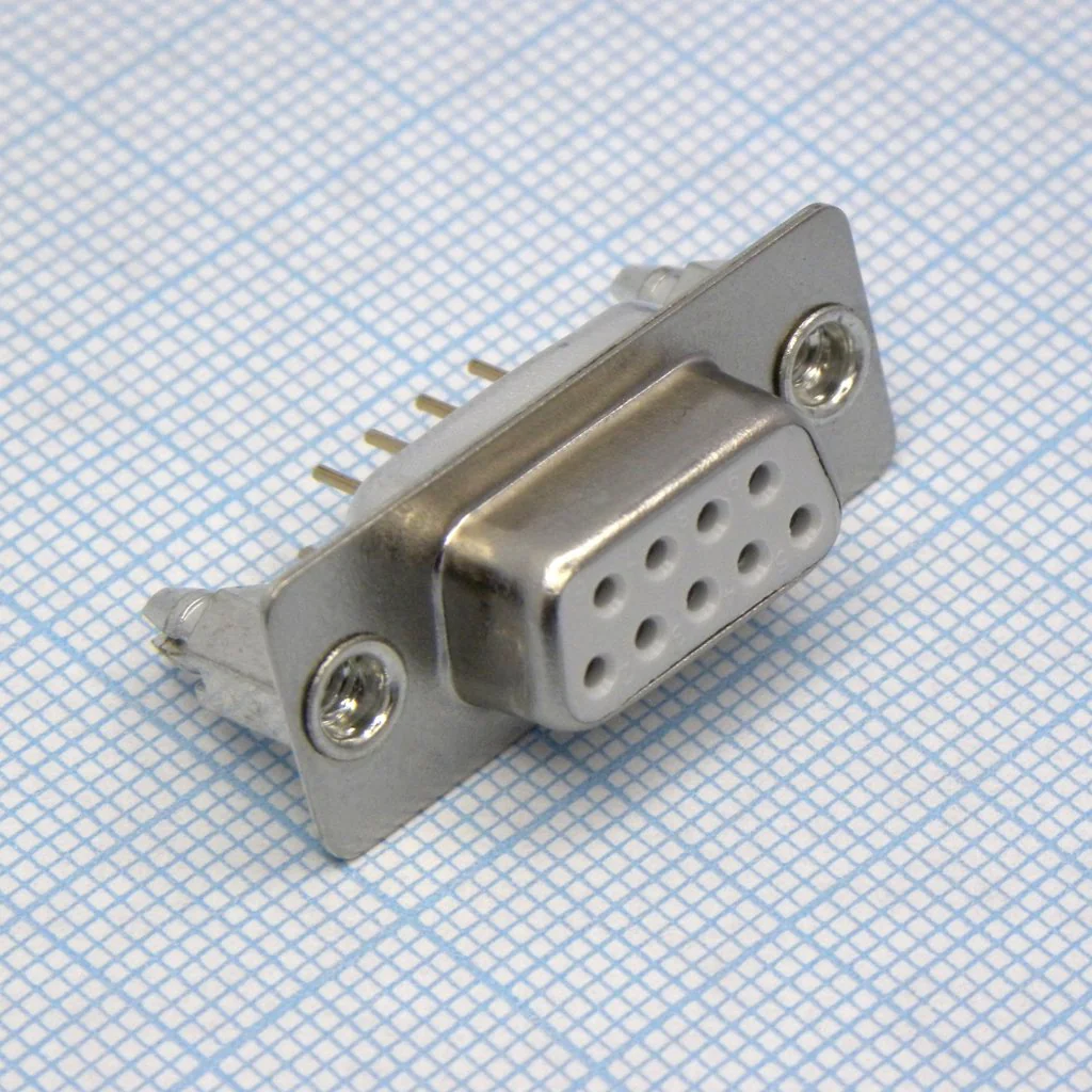 L-KLS1-221B-09-F-W - D-Sub, розетка на плату