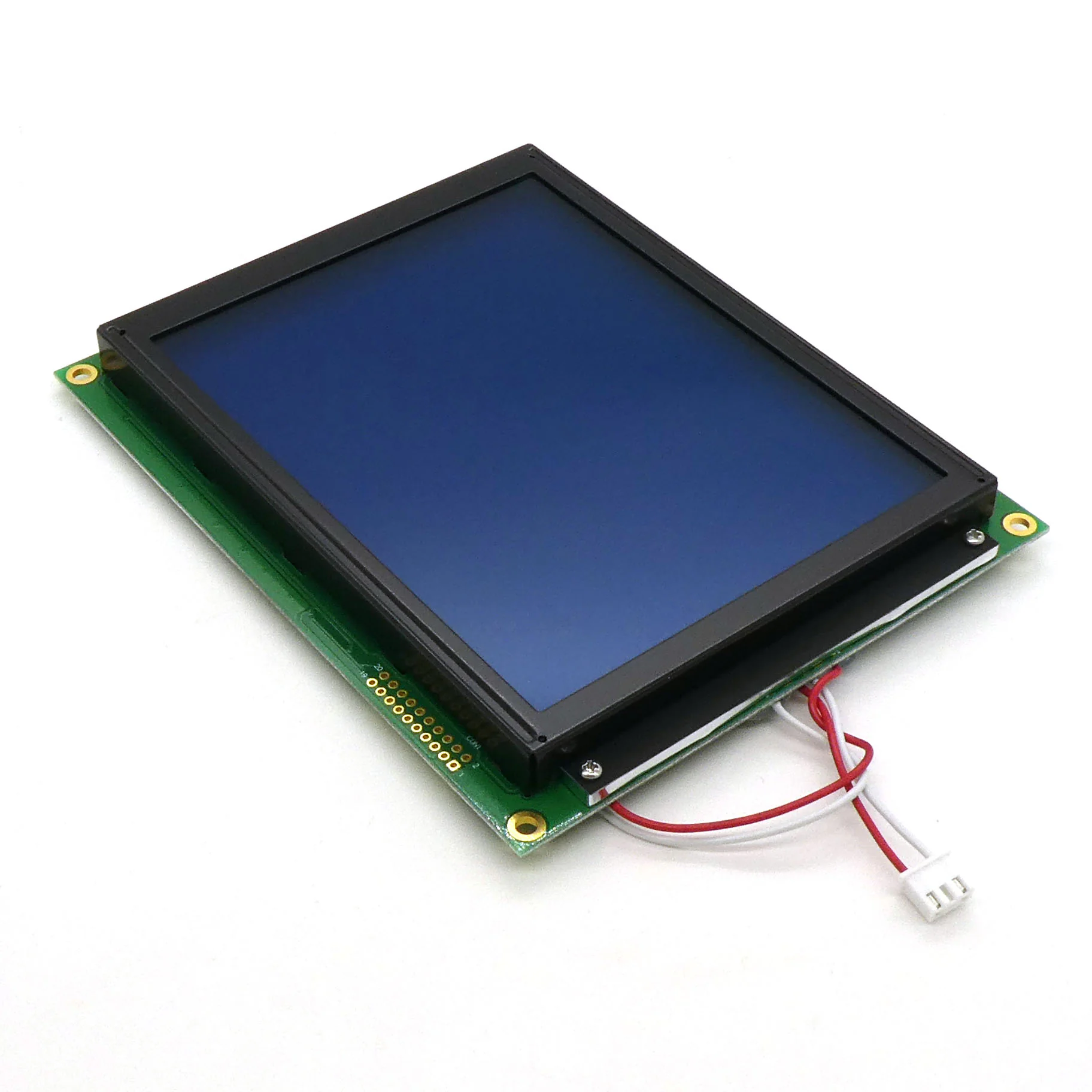 WG320240C0-TML-TZ# - ЖКИ графич, 320 x 240, STN Синий Negative/Transmis, подсв. LED Белая, интерфейс Intel 8080, VDD = 5V, 12 o'cl, -20...+70C, термокомпенсация