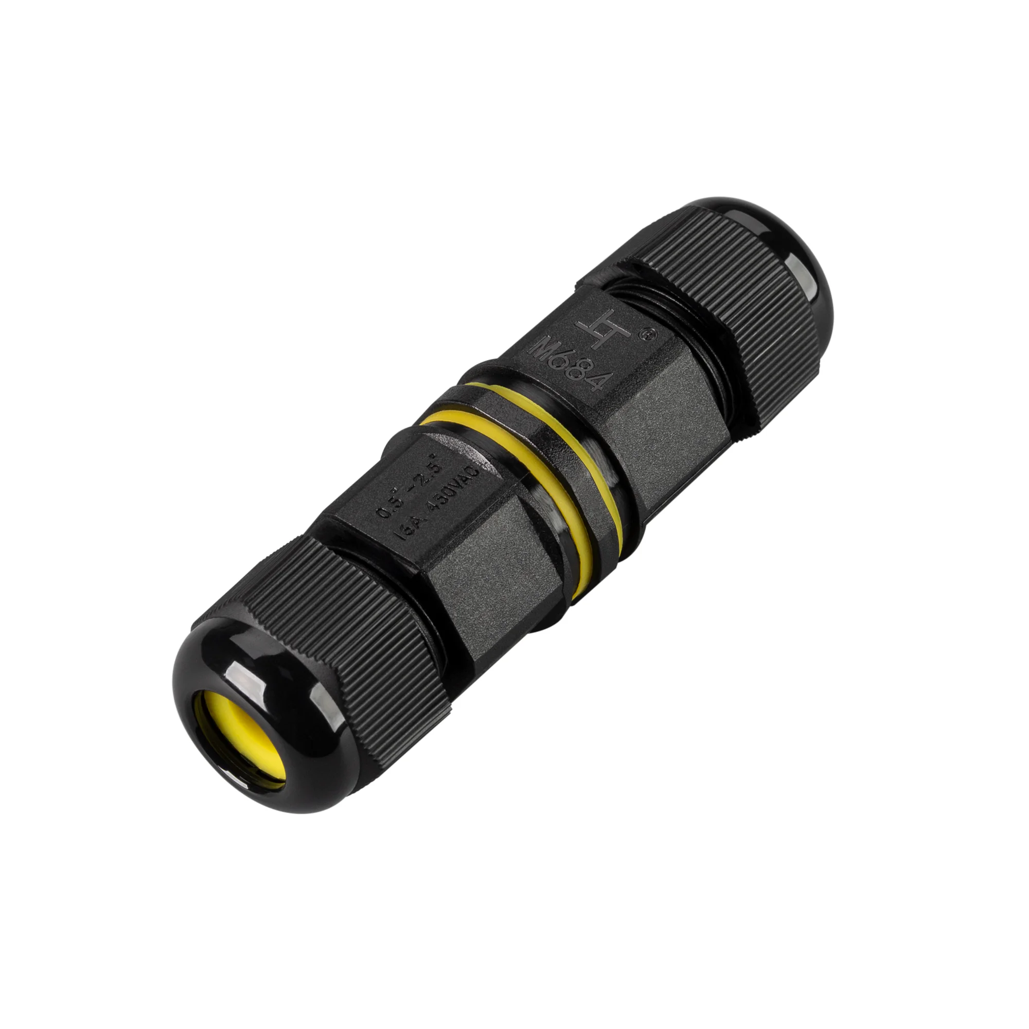 Коннектор NEO-GERM-4pin-WTW (5-9mm) 030758 - Коннектор четырехконтактный пластиковый для соединения диаметром 5-9 мм, сечением 0,5-1,5 мм2. Номинальный ток 16 А. Номинальное напряжение 450 В. Степень защиты IP68. Рабочая температура -20 +80°С. Подключение