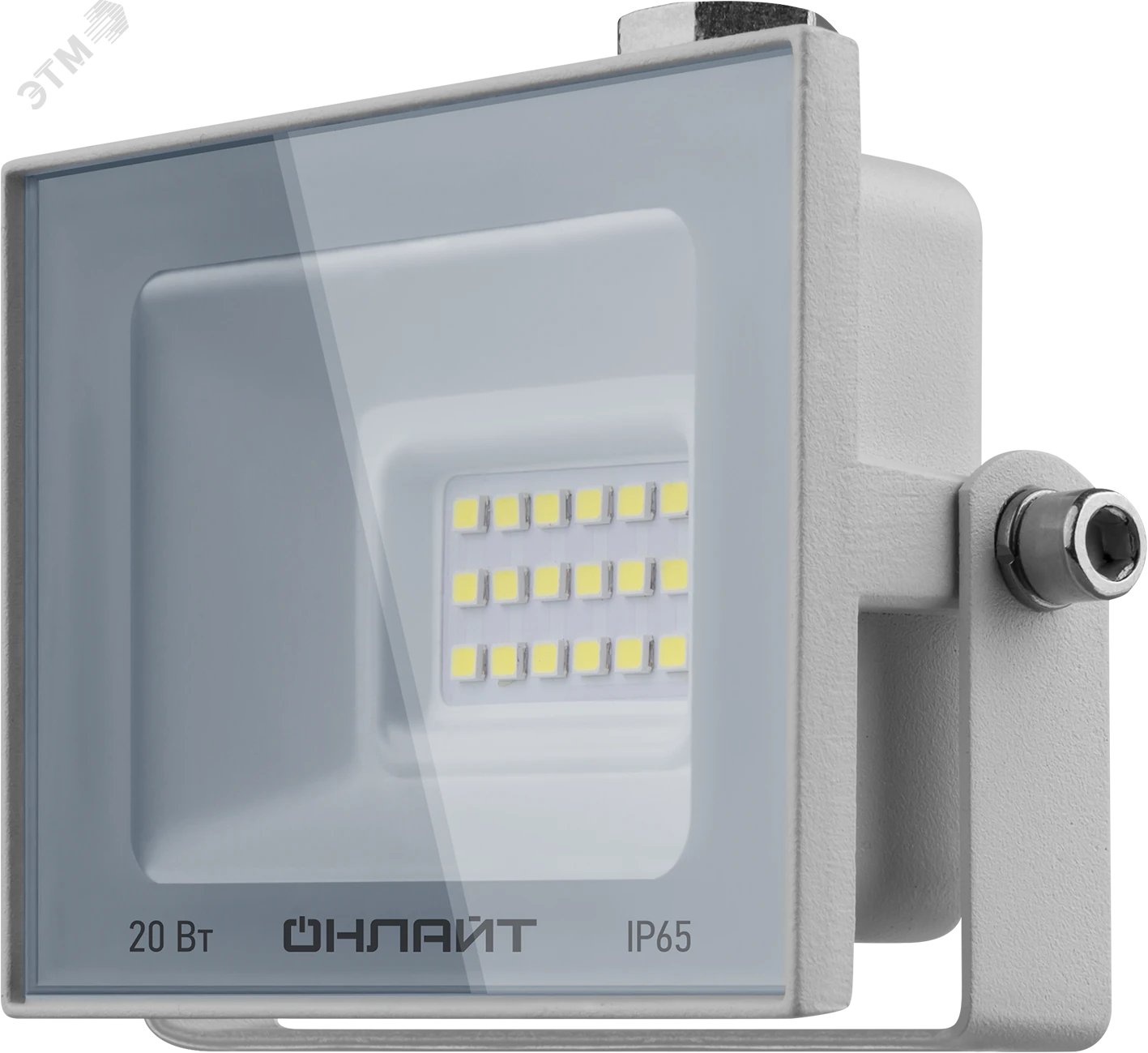 Прожектор светодиодный ДО-20w OFL-20-4K-WH-IP65-LED 27202