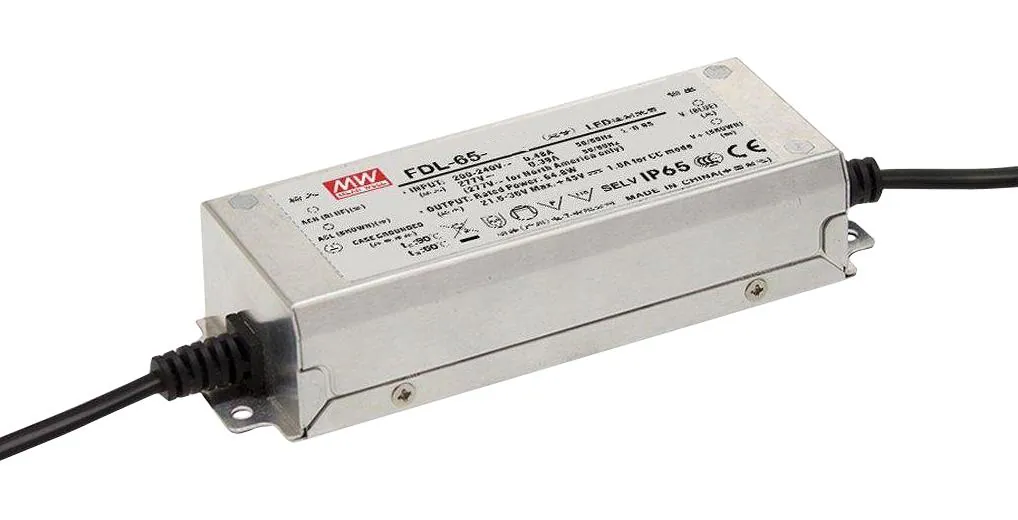 FDL-65-1550 - Источник электропитания светодиодов 65Вт стабилизация тока 1550мА