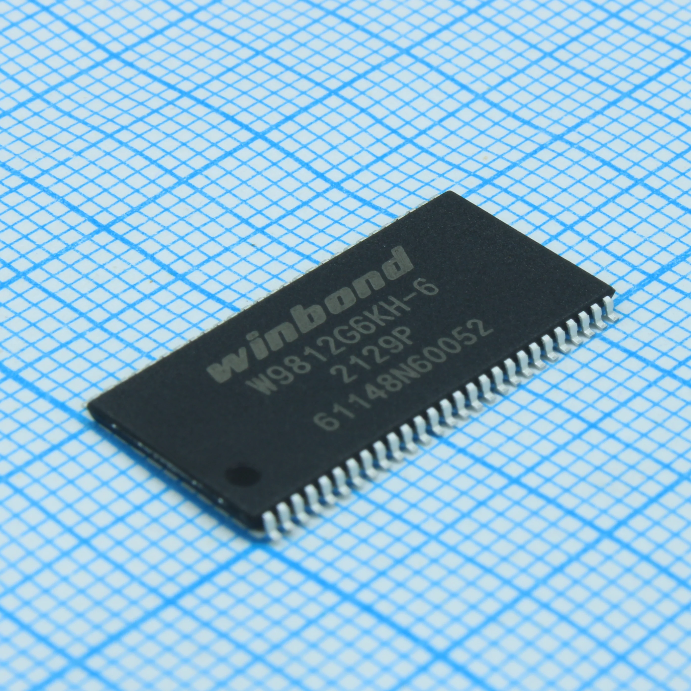 W9812G6KH-6 - ОЗУ динамическое 128Мбит параллельное 54TSOP