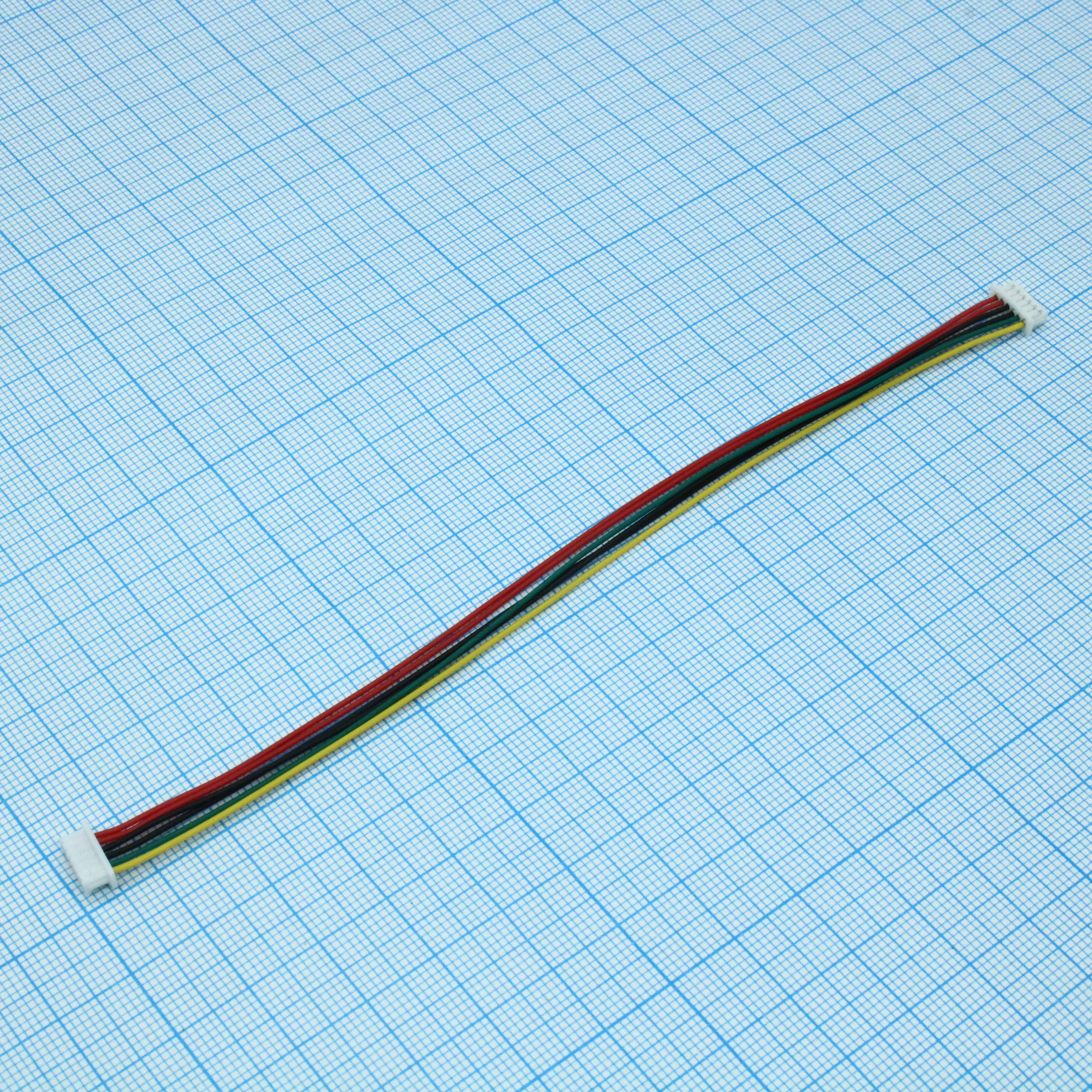 WC7067060153 - LED BL cable for LED driver board"s input connector. 6P-1.25mm/6P_1.25mm,28AWG
