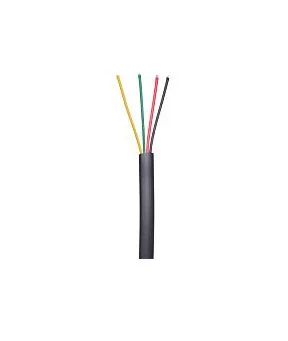 TC4-26T-B - Кабель телефонный 4 провода, бухта 100м, черный