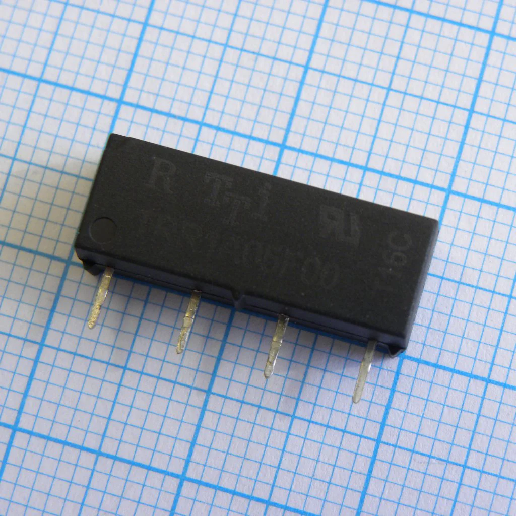 TRR-1A-05-F-00-R - герконовое SIP, 5VDC, 1А, 1замыкание