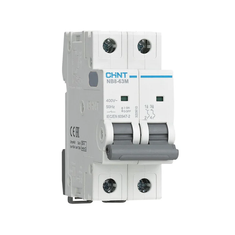Выключатель автоматический NB8-63M 2п 20А 8In (C) CHINT 320804