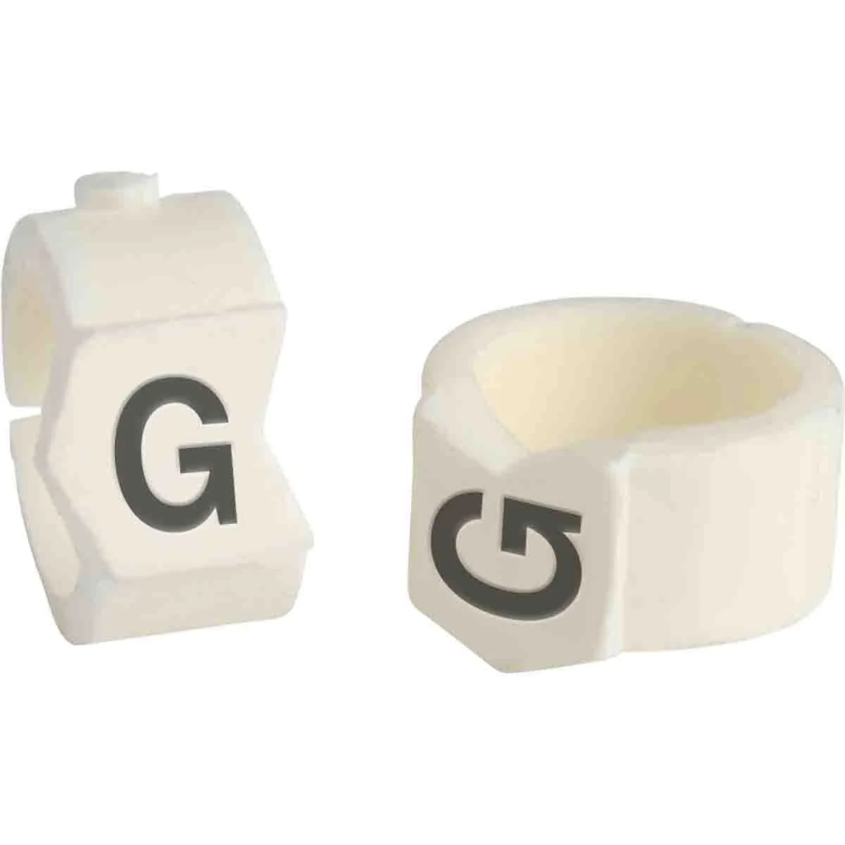 brd133516 - SCN-36-G клипсы белые, 50шт/упак, для провода 8,6-11,1мм диаметра, легенда G