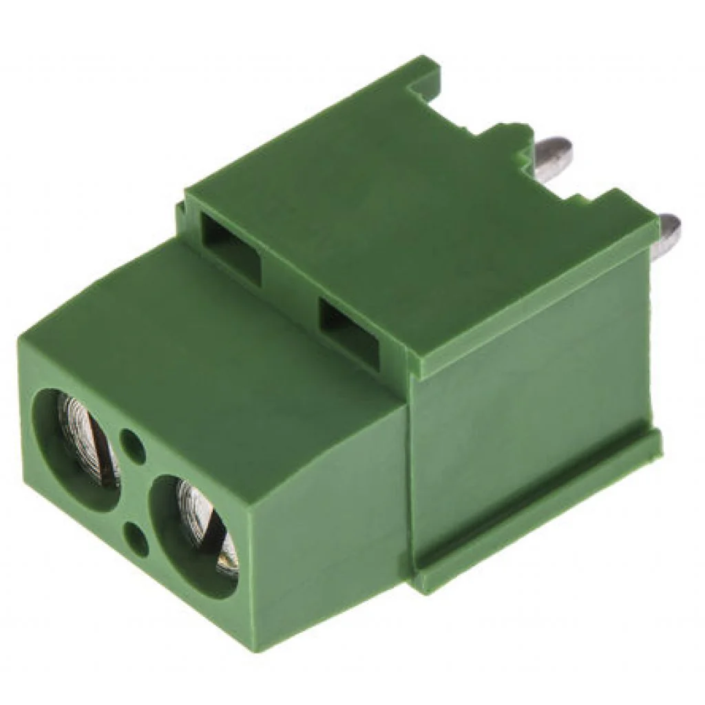 282841-2 - Клеммная колодка типа провод к плате, 5.08 мм, 2 вывод(-ов), 30 AWG, 12 AWG, 3 мм2, Винт