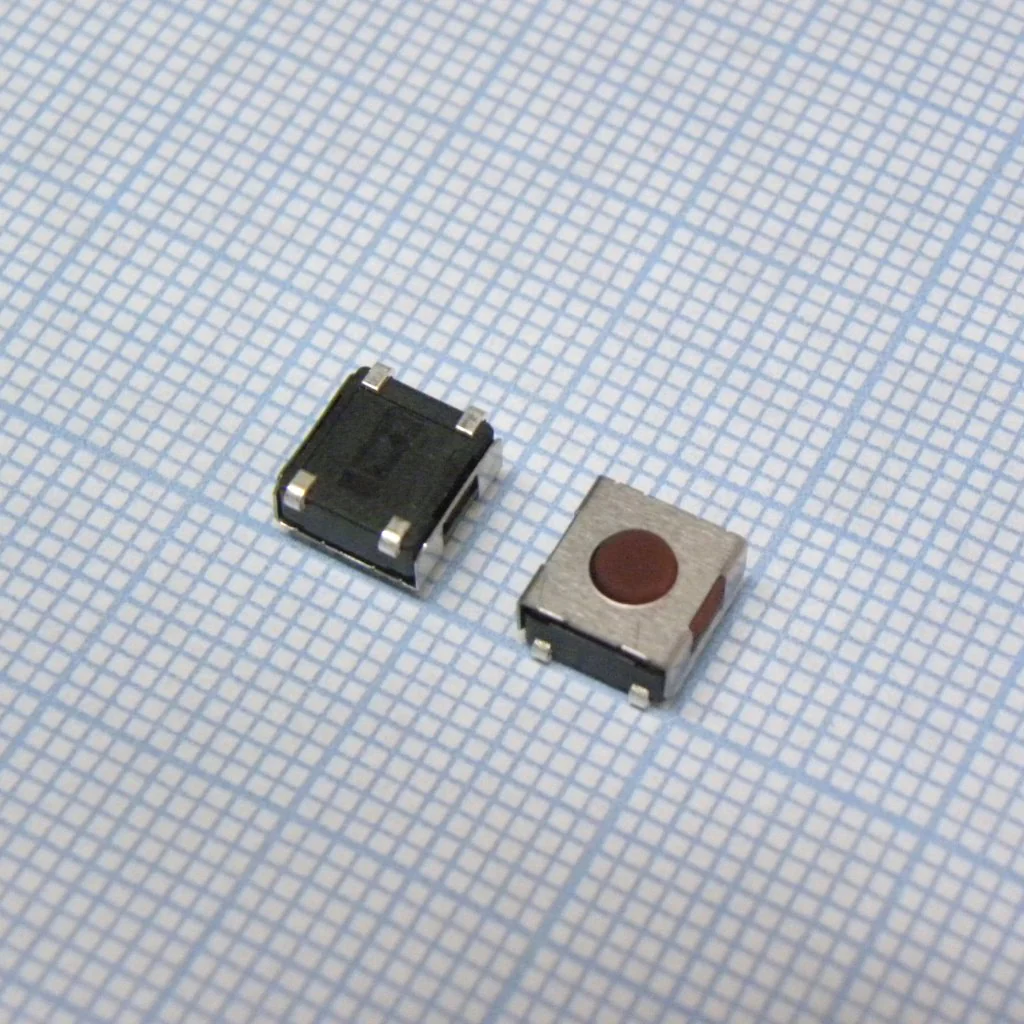 DTSJW-69N-V-T/R - Кнопка тактильная миниатюрная SMD