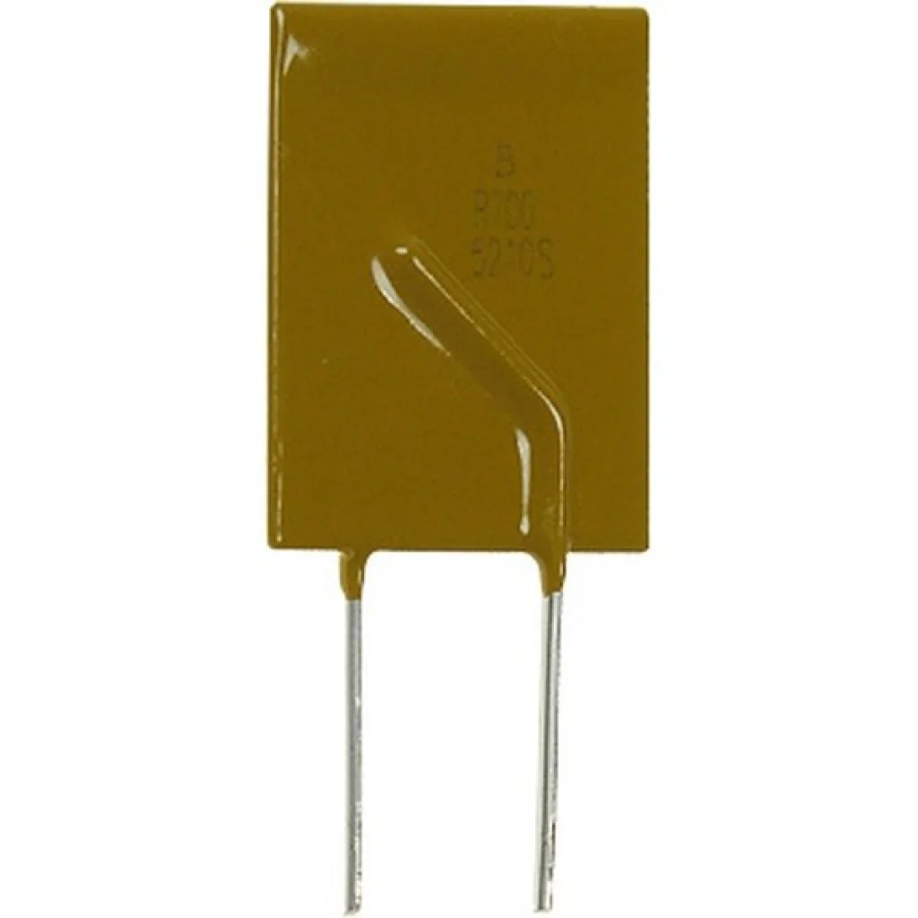 MF-R700 - Самовосстанавливающийся предохранитель PTC 7A(hold) 14A(trip) 30V 40A 3.8W 17.5s 0.005Ohm Radial 22.1 X 3 X 29.8mm Bulk
