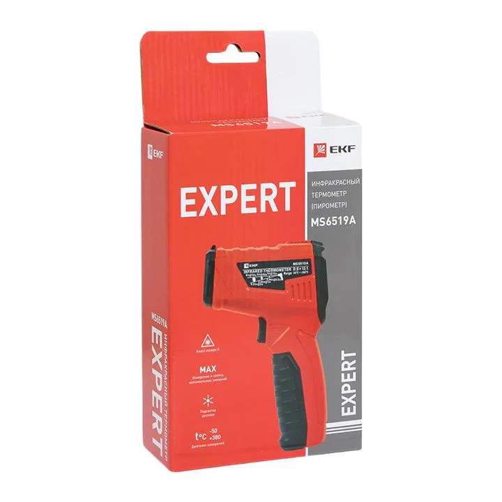 Инфракрасный термометр(пирометр) MS6519A Expert In-180703-pt6519A