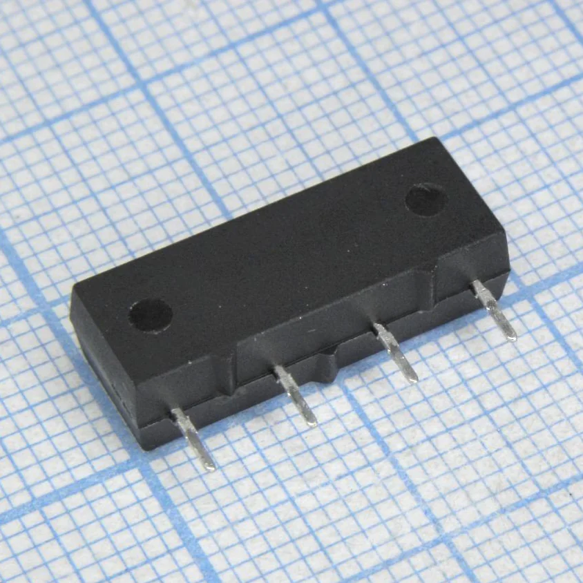 TRR-1A-24-F-00 - герконовое SIP, 24VDC, 1А, 1замыкание / 19*7.8мм