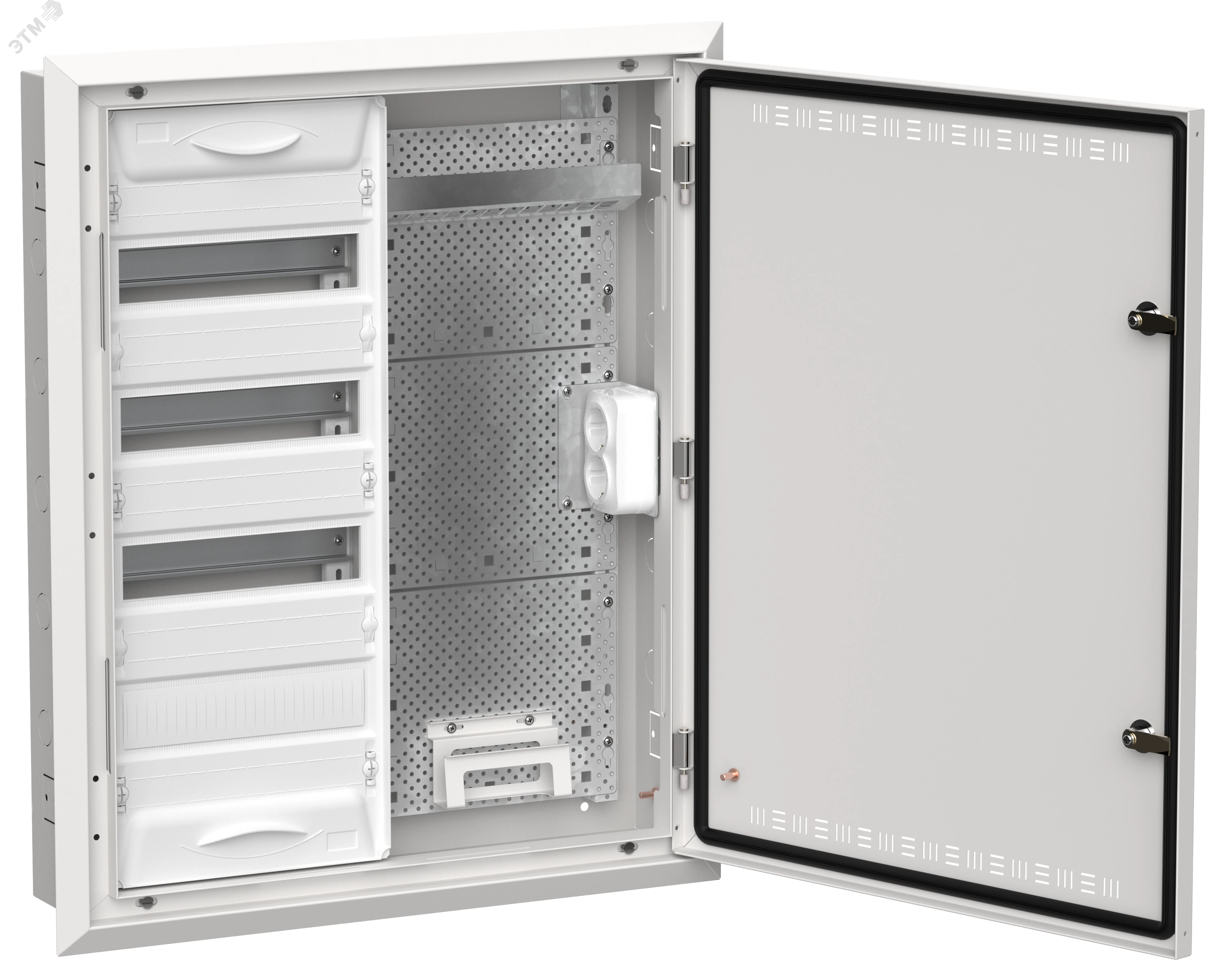 TITAN 5 Корпус комбинированный ЩРв-48 (2х48) белый IEK TI5-51-V-2X048-30