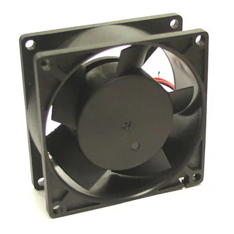 RQD 8032MS 12VDC - Вентилятор 12В 80x80х32мм, 3400 об/мин., 166.5м3/час, 31дБ, подшипник скольжения, тип вывода - провод