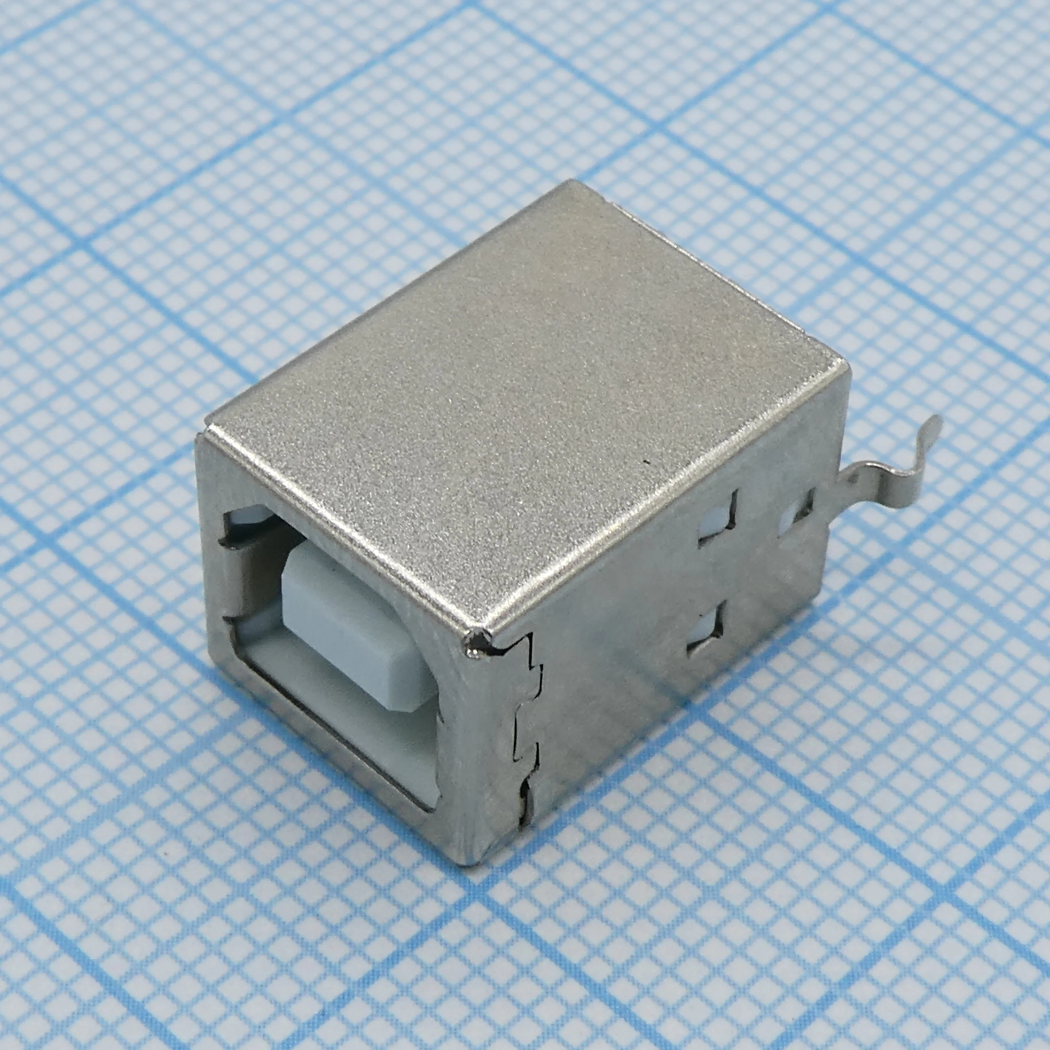 DS1099-01-BN0 - Разъем USB тип B, розетка для верт монтажа