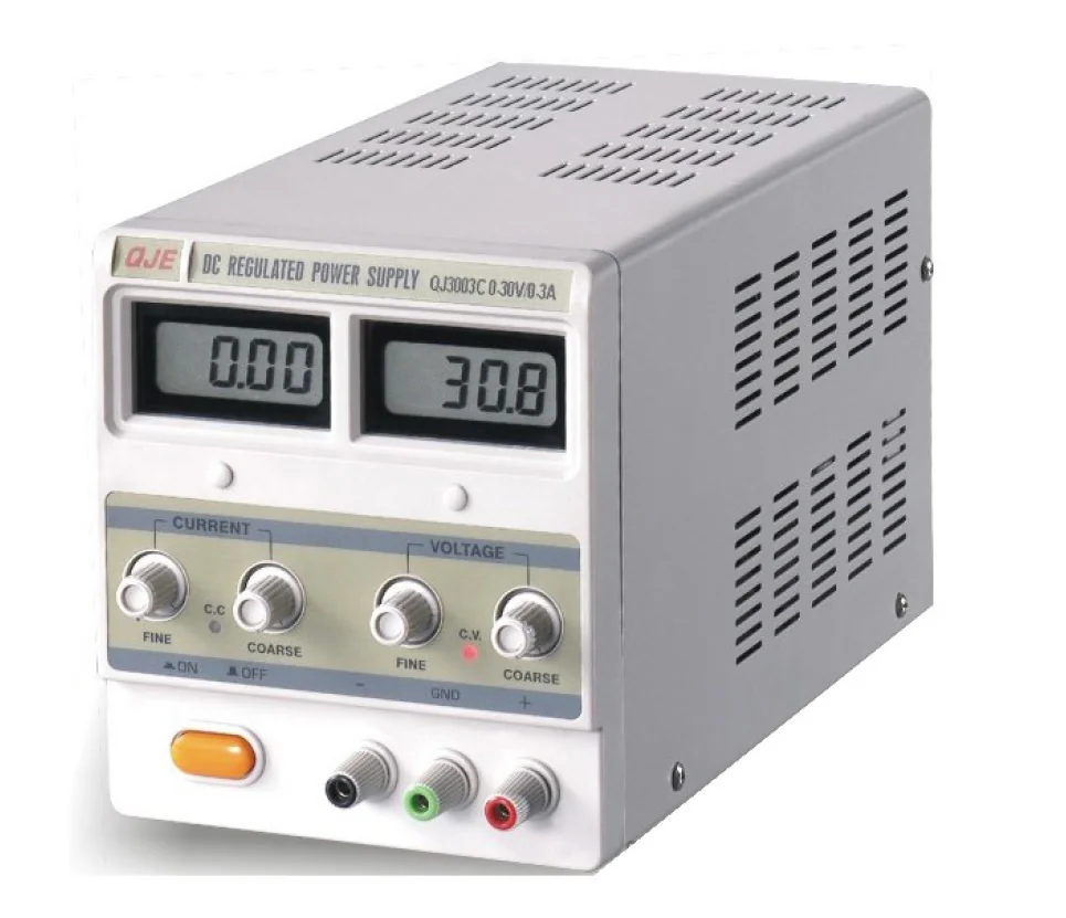 QJ3005C - Источник питания регулируемый 0-30В до 5A 2xLCD