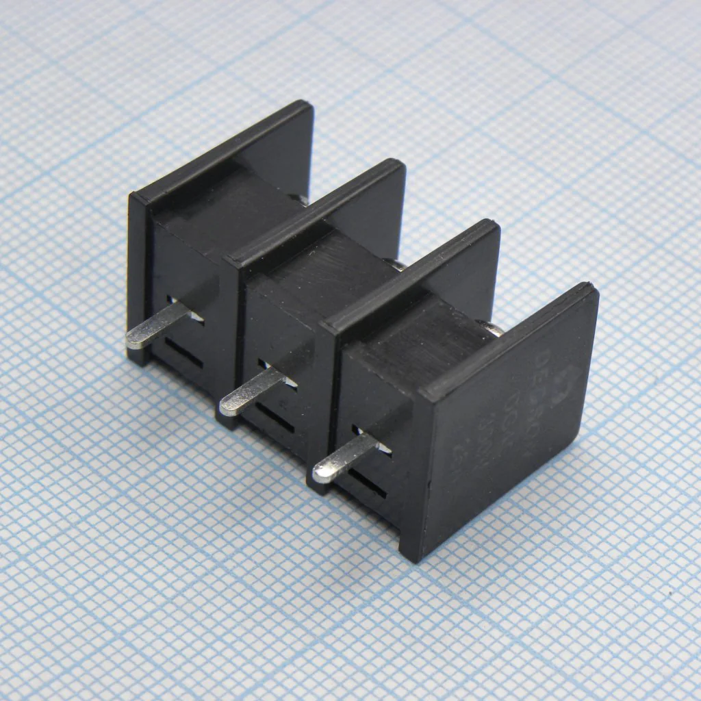 DG45C-B-03P-13-00A(H) - Барьерный клеммный блок 3 контакта. Серия DG45C-B