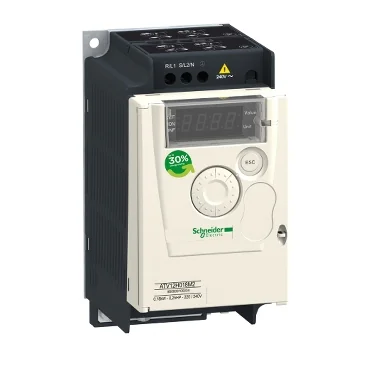 ATV12H018M2 - Преобразователь частоты ATV12 0.18кВт 240В 1ф