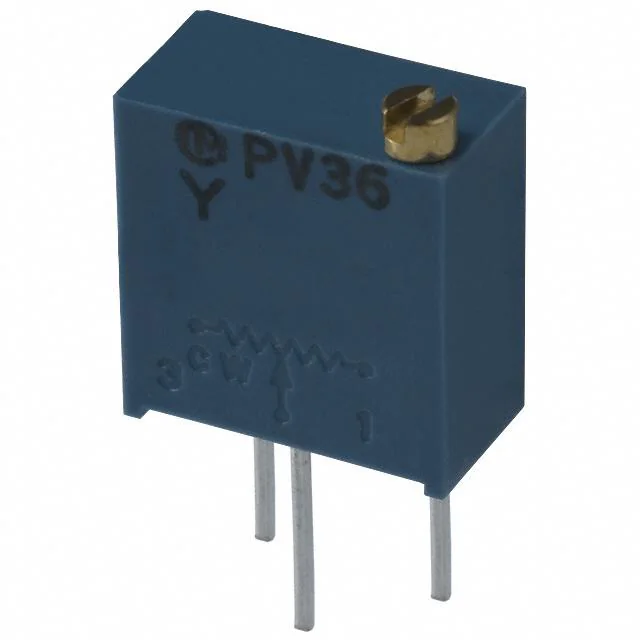 PV36Y502C01B00 - Потенциометр керметный 5кОм 0.5Вт монтаж в отверстие