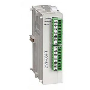 Модуль аналогового ввода DVP06PT-S - Route PT, 14bit (0.1?), 24V DC Power, SLIM