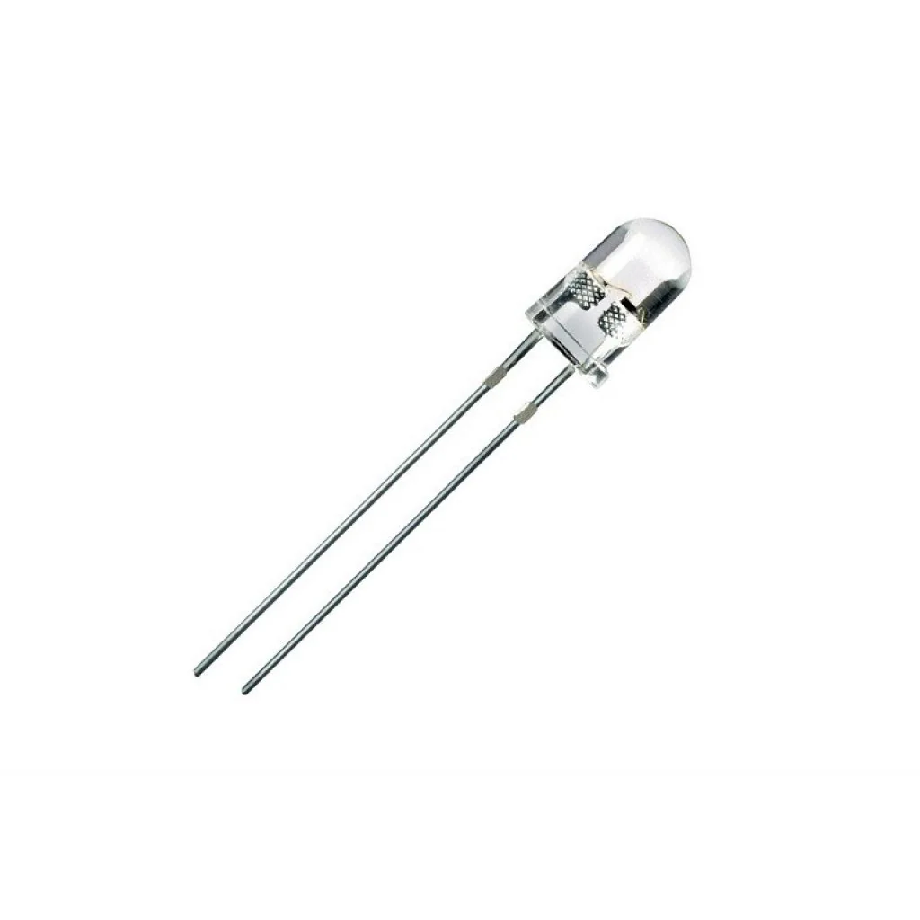 FYL-3014VRC1A - Светодиод 3мм/розовый/445нм- 585нм/500мкд/прозрачный/25°
