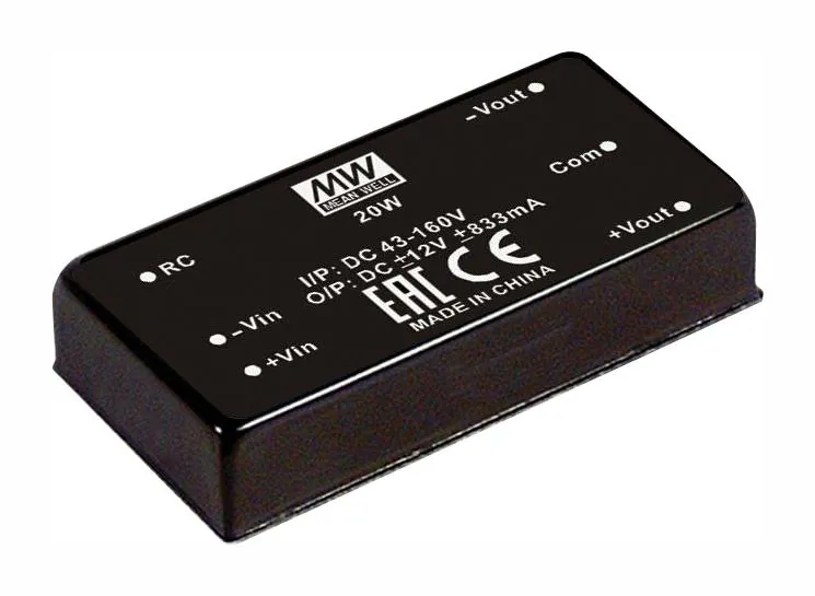RDDW20F-05 - Преобразователь DC/DC, на печатную плату, 20 Вт