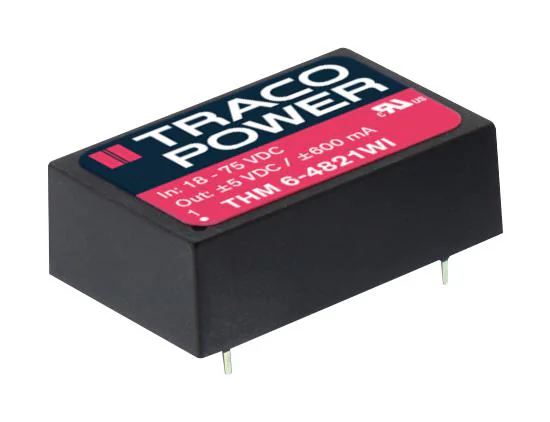 THM 6-0511WI - Преобразователь DC/DC на печатную плату вход 5В выход 5В 1.2A 6Вт 6-Pin PDIP
