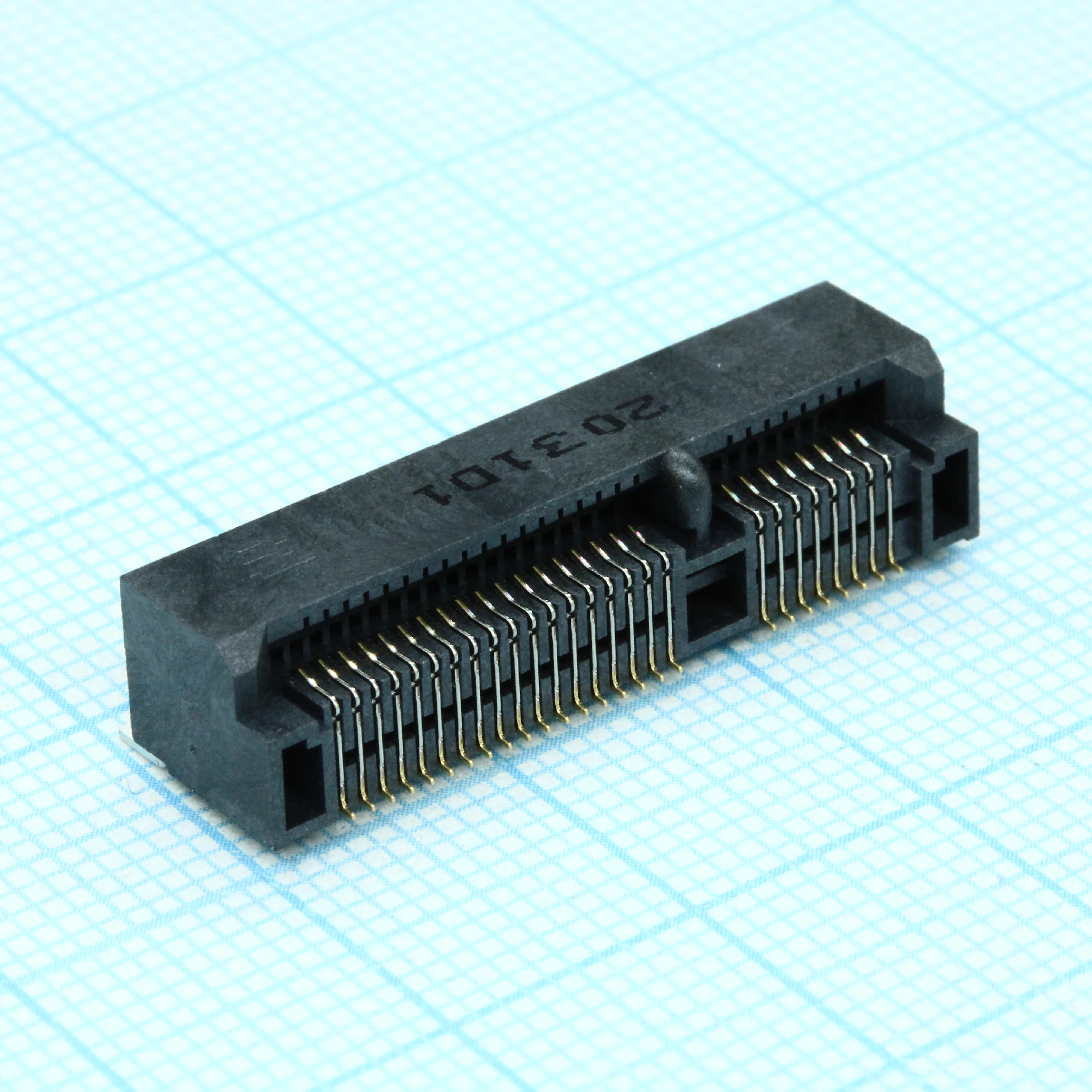 2041262-1 - Разъем комбинированный 2 в 1 mSATA и PCI-Express Mini Card