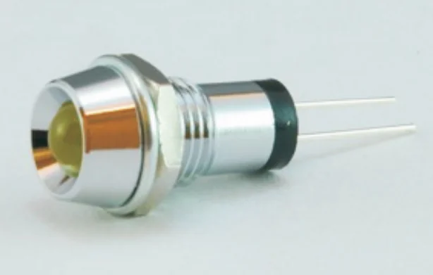 L-KLS9-IL-M8-01A-R - Cветодиод красный с держателем на блок