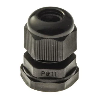 PG11 (IP 54) черный - Кабельный ввод PG11 (IP 54) Черный, полиамид